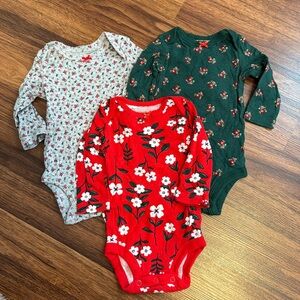 Carter’s 3 Months Set of 3 Onesies